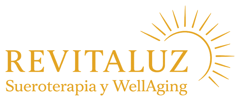 Logo de Revitaluz, auspiciador confirmado de Miss Universe Talca 2026.